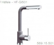 Vòi rửa bát Hafele - HF - GI501 . màu iron grey . 569.15.501