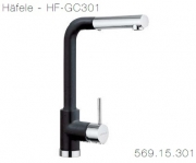 Vòi rửa bát Hafele - HF - GI501 . GC301 . màu carbon . 569.15.301